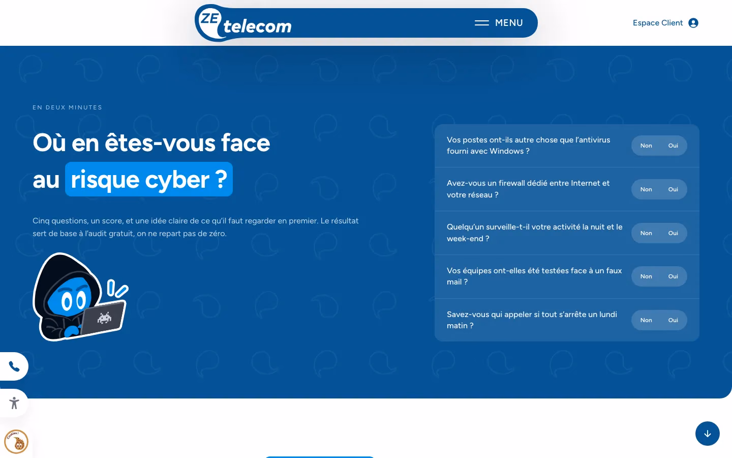 Le risque cyber