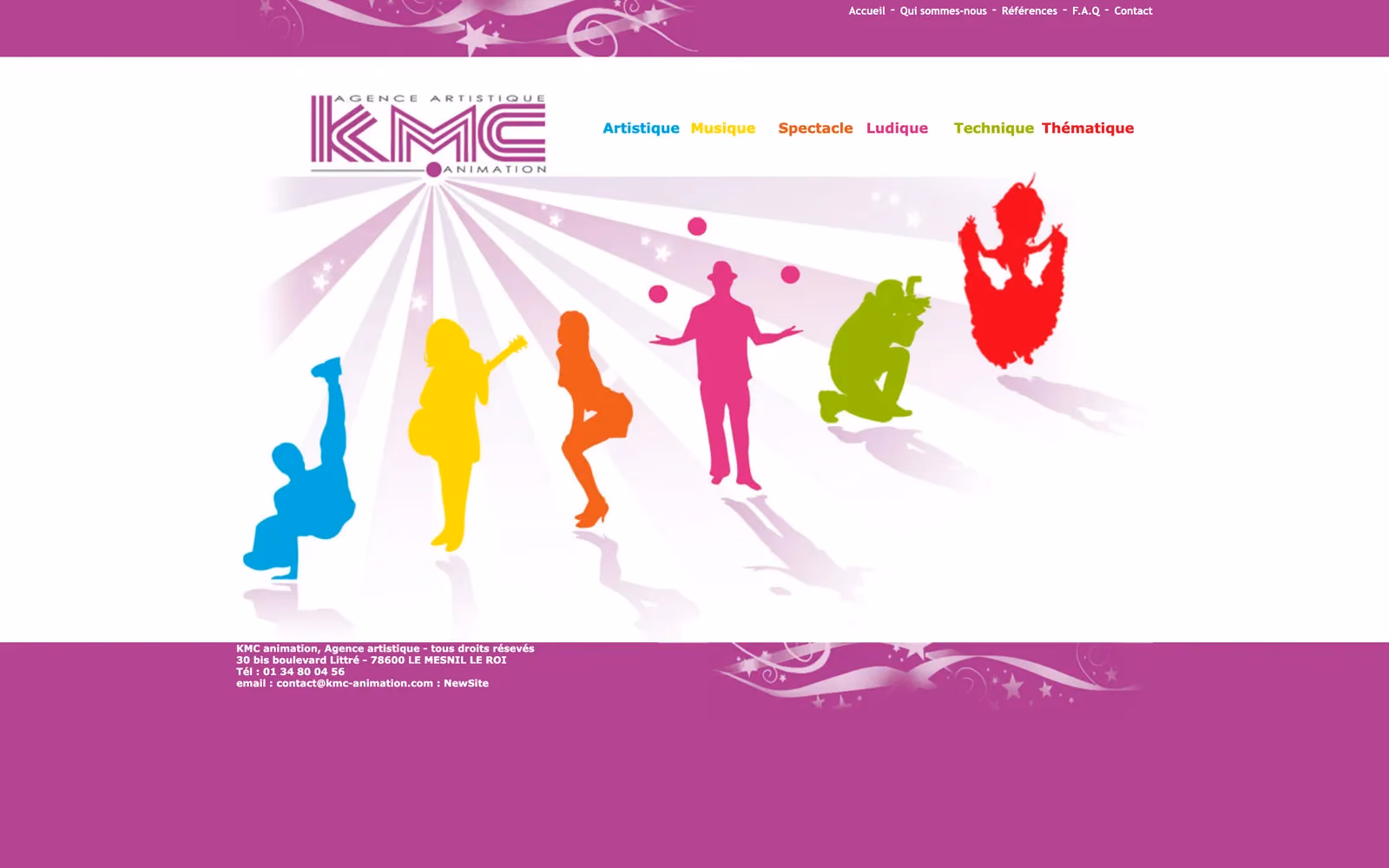L’ancien site de KMC Events, en 2007