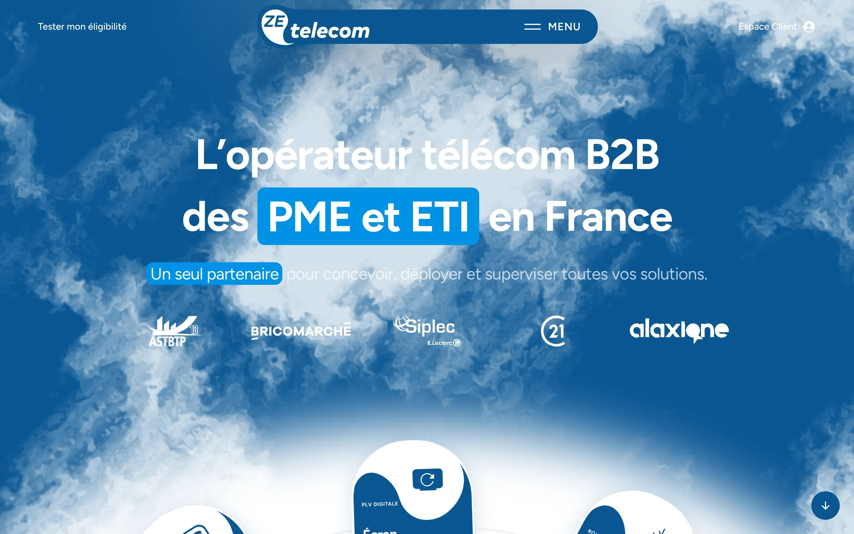 Accueil du site ZEtelecom